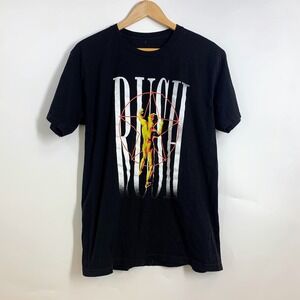 Rush Band 2112 Hemispheres Concert T Shirt Black Mens Graphic Tee Size M